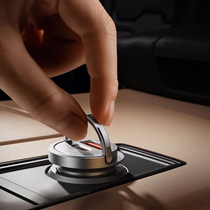 Orico MiniRing Pro 45W USB-A + USB-C auto lādētājs - sudrabs