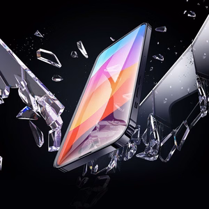 Закалённое стекло для iPhone 15 PRO Hoco HD Anti-static 25 шт G10