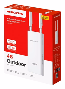 Mercusys MB118-4G bezvadu maršrutētājs Fast Ethernet vienas joslas (2.4 GHz) balts