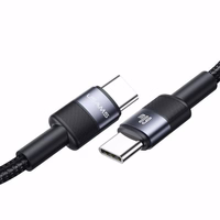 USAMS kabelis USB-C uz USB-C komplekts 30 gab. 60W 1,2m pīts SJ724ZJ01 (US-SJ724) SET 30PCS