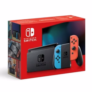 Nintendo Switch pārnēsājama spēļu konsole 15.8 cm (6.2") 32 GB skārienekrāns Wi-Fi zila, pelēka, sarkana