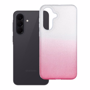 SHINING Maciņš SAMSUNG A37 5G caurspīdīgs rozā
