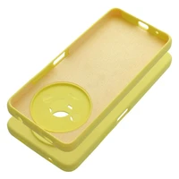 Silikona viedtālruņa apvalks 2mm XIAOMI REDMI A3 4G citrondzeltens