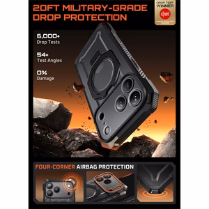 Supcase UB Grip Mag MagSafe Чехол для iPhone 17 Pro Max - чёрный
