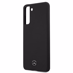 Mercedes Silikona Line apvalks Samsung Galaxy S21 melns