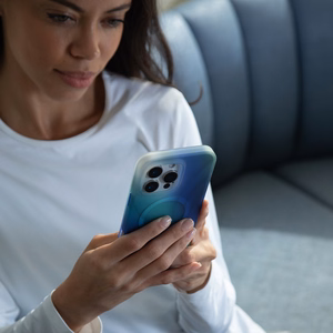 Incase Halo Case vāciņš ar MagSafe iPhone 16 tālrunim, Tidal Ocean krāsā