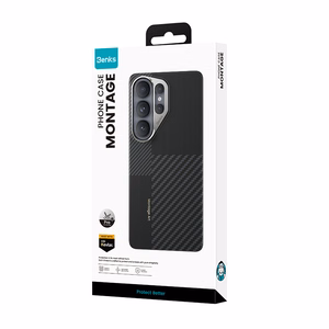 Benks Montage Magnetic Armor Pro Kevlar maciņš metāla rāmis 600D+1500D L048 priekš Samsung Galaxy S26 melns