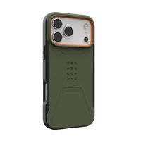 UAG Civilian MagSafe Maciņš iPhone 17 Pro Max - Olive Oranžs