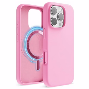 Telefona maciņš „TM MagSafe Silicone“ priekš iPhone 16 Pro Max / Peony /