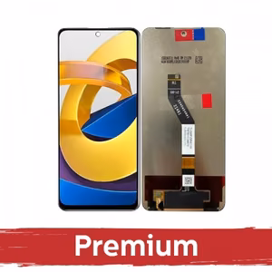 LCD Displejs Huawei Poco M4 Pro 5G / Redmi Note 11S 5G (Note 11T 5G) Melns OEM