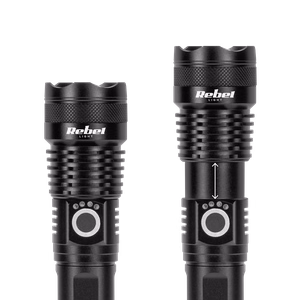 Rebel uzlādējams LED lukturis, 10 W