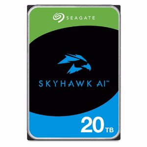 Seagate SkyHawk AI Cietais Disks 20TB SATA III 512MB 7200rpm 3.5"