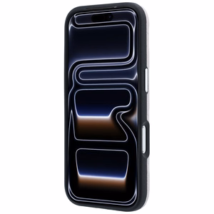 Karl Lagerfeld Grained Mono Resin Logo MagSafe maciņš modelim iPhone 17 Pro / 18 Pro – krāsa: rozā