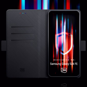 3mk Viedtālruņa apvalks Samsung Galaxy S24 FE - melns