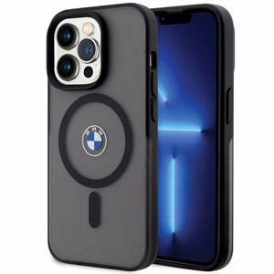 BMW Signature MagSafe macins priekš iPhone 14 Pro - Melns