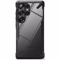 Ringke Fusion X viedtālruņa apvalks Samsung Galaxy S25 Ultra - melns