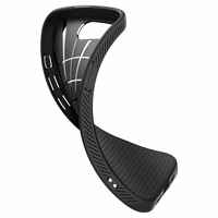 Spigen Liquid Air iPhone 16e viedtālruņa apvalks - matēts melns