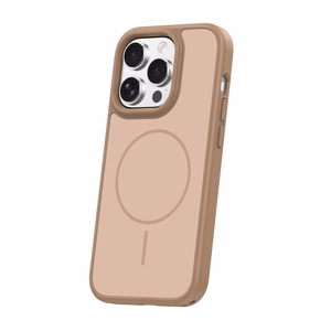 Frame Thin Mag maciņš for iPhone 15 Pro 6,1" brūns