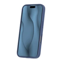 Silikona Thin Mag maciņš for iPhone 16 6,1" tumši zils