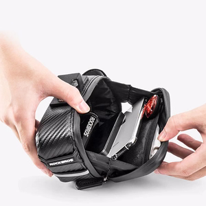Rockbros B59 velosipēda sēdekļa soma 1.5L - melna