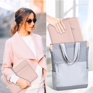 Tech-Protect klēpjdatora soma 13–14 - rozā