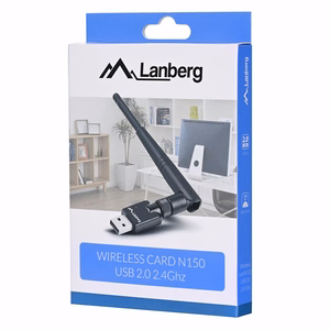 Lanberg NC-0150-WE tīkla karte WLAN 2400 Mbit/s