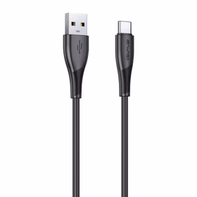 USB kabelis Awei CL-182T USB uz USB-C 1.0m melns
