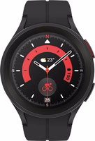 [OUTLET] Samsung Galaxy Watch5 Pro WiFi R920 melns ar gumijas siksniņu melns B klase
