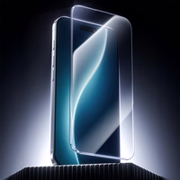 Benks Rūdītais stikls Ultra Shield HD (AA70) Iphone 17 Pro Max melns