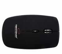 Esperanza EM127 Mouse RF Wireless Optical 1600 DPI melns
