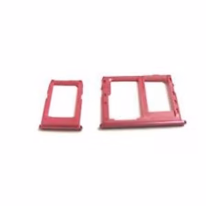 SIM Holder Saderīgs ar Samsung J610 J6+ 2018 SIM card holder Sarkans