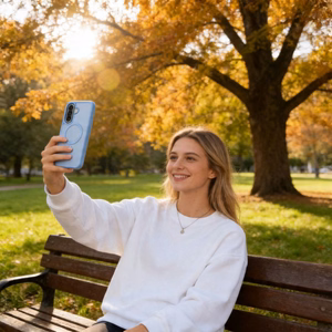 Tech-Protect Magmat MagSafe Чехол для Samsung Galaxy A57 5G - матовый синий