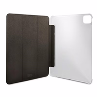 Karl Lagerfeld Saffiano Ikonic Karl apvalks iPad 12.9" Pro 2021 - Melns