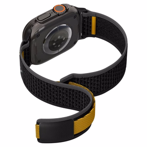 SPIGEN ATHLEX AIR APPLE WATCH 6 / 7 / 8 / 9 / 10 / SE / ULTRA 1 / 2 (44 / 45 / 46 / 49 MM) ACTIVE melns