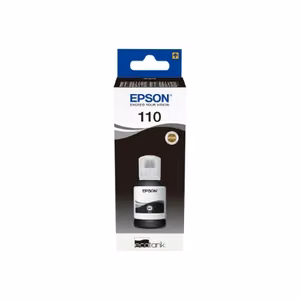 Epson 110 XL EcoTank tintes pudele, pigmenta melna