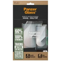 PanzerGlass FlipFoldFlex 2-in-1 aizsargkomplekts Classic Fit stikls + Ultra-Wide Fit TPU plēve Samsung Galaxy Fold7 viedtālrunim