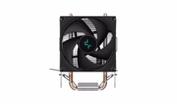 DeepCool AG200 Processor Air cooler 9.2 cm Aluminium, melns 1 pc(s)