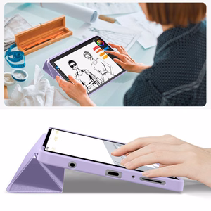 TechProtect SmartCase maciņš Samsung Galaxy Tab A9 / A11 8.7 violets