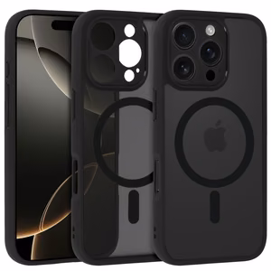 Full Matte Mag Cover for iPhone 16 Pro black