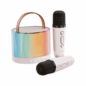 Maxlife Bluetooth karaoke skaļrunis MXKS-200 balts