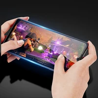 Dux Ducis 9D Rūdītais stikls Vivo Y16 / Y02s pilns ekrāns ar rāmi melns (draudzīgs apvalkam)