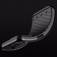 Viedtālruņa apvalks (m) Thunder Case skirtas Realme 9 Pro + (9 Pro Plus) elastīgs bruņots (m) - melns (m)