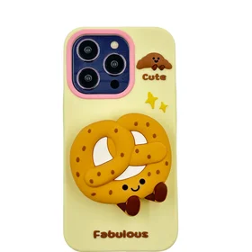 Maciņš 3D PRETZEL AR STATĪVU IPHONE 13