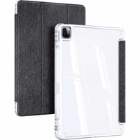 DUX DUCIS planšetdatora maciņš (m) UNID saliekams ar zīmuli uzglabāšanas vietu iPad Pro 13 (2024) melns