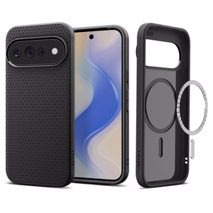 Spigen Liquid Air Mag MagSafe maciņš, paredzēts Google Pixel 11 Pro XL, matēti melns
