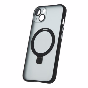 Mag Ring viedtālruņa apvalks iPhone 13 6,1" melns