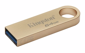 Kingston Technology DataTraveler 64GB 220MB/s metāla USB 3.2 Gen 1 SE9 G3