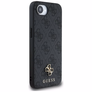 Guess 4G Small 4G and Classic MagSafe viedtālruņa apvalks iPhone 16e - melns
