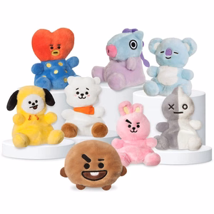 Line Friends BT21 TATA Palm Pals plīša talismans, 13 cm