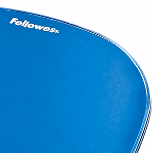 Fellowes CRYSTAL peles un plaukstas locītavas paliktnis želejas ciānkrāsas